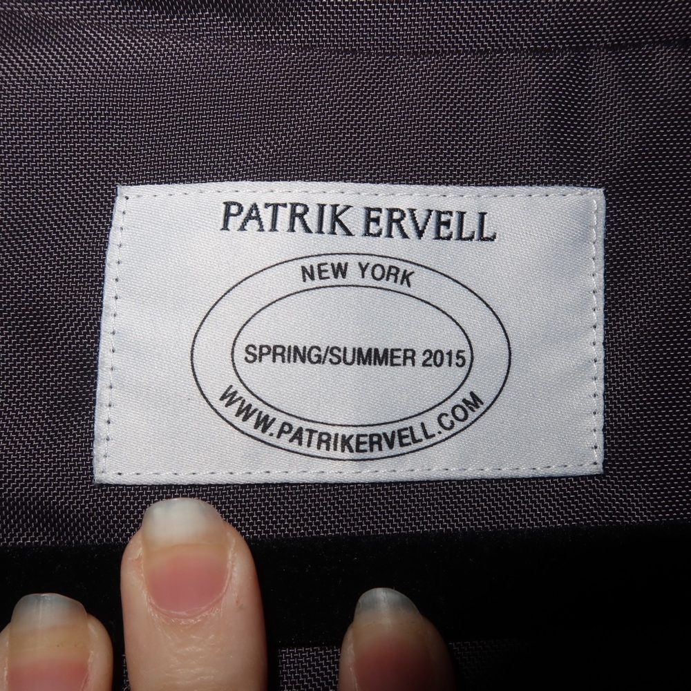 Patrick Ervell Dark Gray Pullover Jacket - image 3